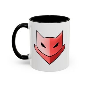 Red Catmander Mug 11oz product photo.